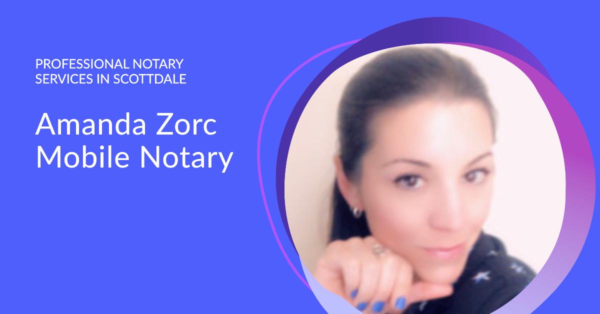 Amanda Zorc: Professional Mobile Notary Services in Scottdale, GA